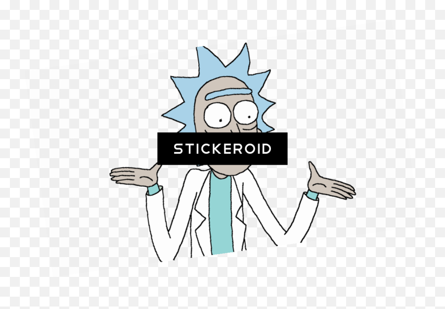 Rick Sanchez And Morty - Cartoon Png,Rick And Morty Logo Png