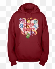 For Fans By Fanscare Bear Cloud Pullover Hoodie - Steven Universe Hoodies Peridot Png,Care Bear Png