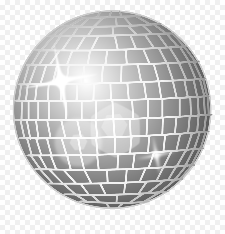 Disco Ball Mirror Glitter - Transparent New Years Eve Ball Png,Disco Png