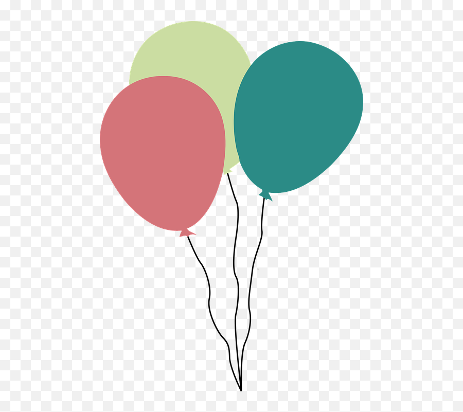 Balloon Birthday Wedding - Balloon Graphic Png,Balon Png