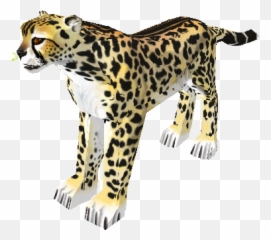 Jaguar Transparent Zoo Tycoon - Soft Png,Cheetah Transparent