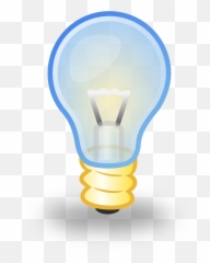 Light Bulb Clipart - National Service Of Learning Png,Light Bulb Clipart Png