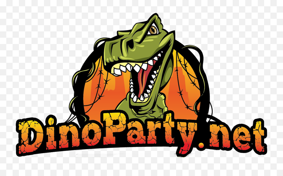 Dinosaur Party Character Rental - Language Png,Jurassic Park Logo Template