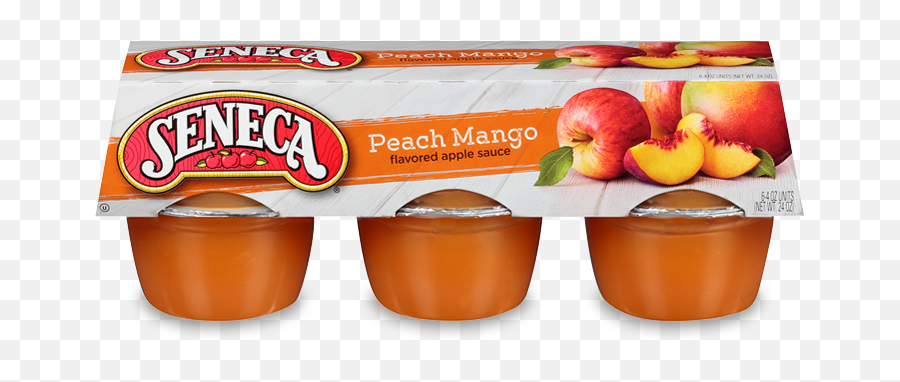 Seneca Peach Mango Apple Sauce Cups - Tree Top Seneca Foods Png,Mango Transparent