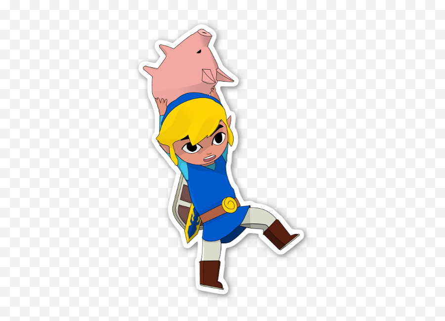 Toon Link - Toon Link Sticker Png,Toon Link Png