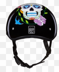 D - Daytona Sugar Skull Helmet Png,Diamond Helmet Png