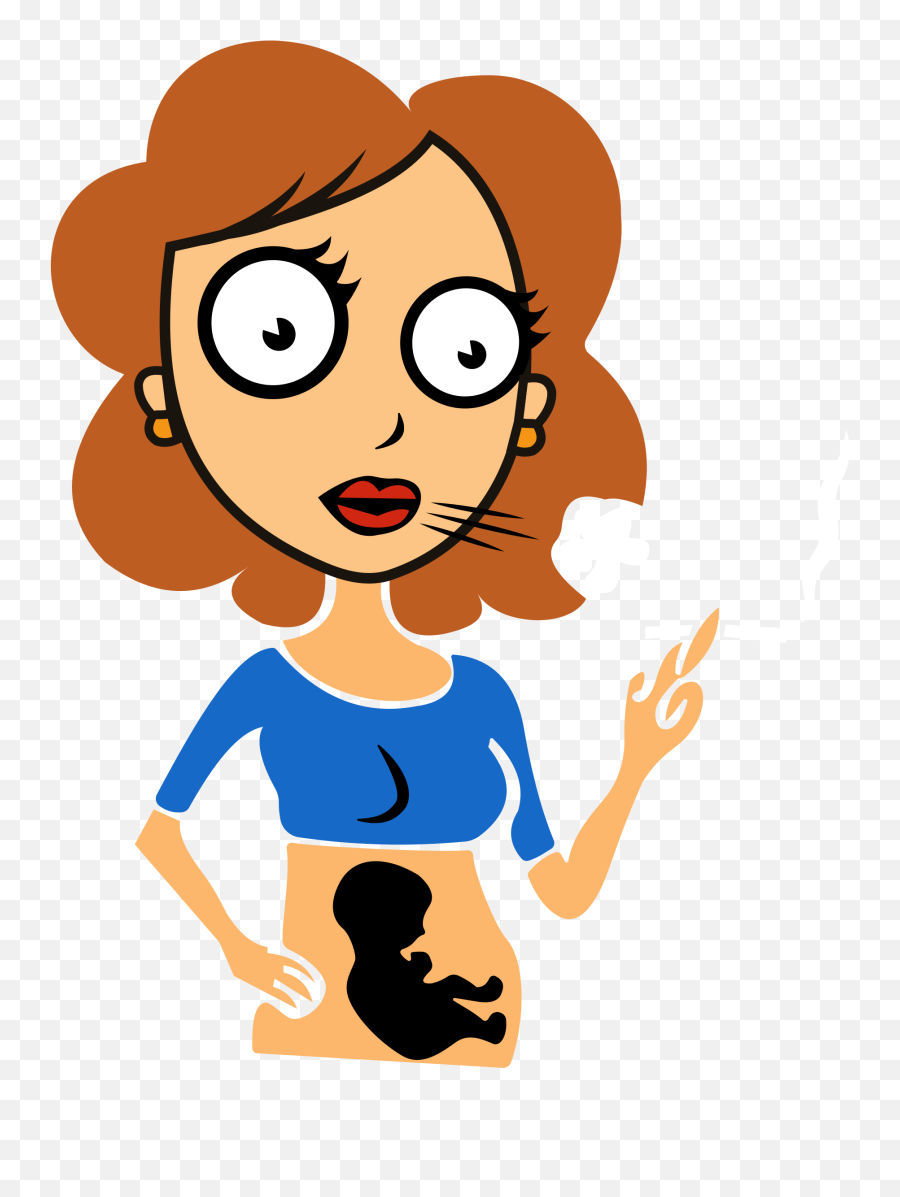 Lady Clipart Cartoon - Fertility Problems Caused By Smoking Png,Cartoon Woman Png