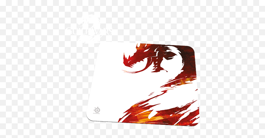 Steelseries 67252 Qck Guild Wars 2 Logo - Steelseries Guild Wars 2 Mouse Pad Png,Guild Wars 2 Logo