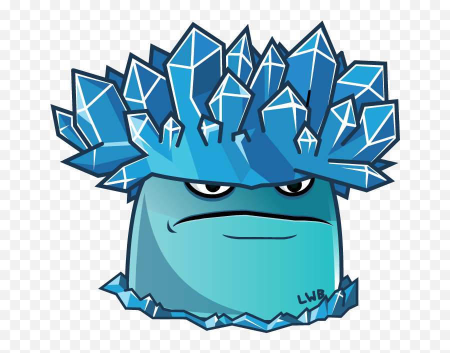 Ice Shroom By Lolwutburger - Ice Shroom Plants Vs Zombies Plants Vs Zombies Ice Shroom Png,Plants Vs Zombies Png