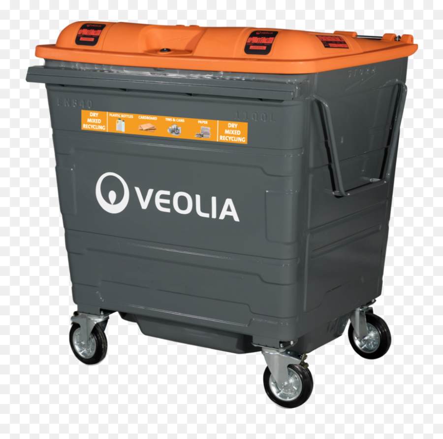 Dry Mixed Recycling Bins Veolia Uk - Veolia Dry Mixed Recycling Png,Recycling Bin Png