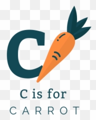 Alfabeto De Zanahoria Letra C - Descargar Pngsvg Transparente Baby Carrot,Zanahoria Png