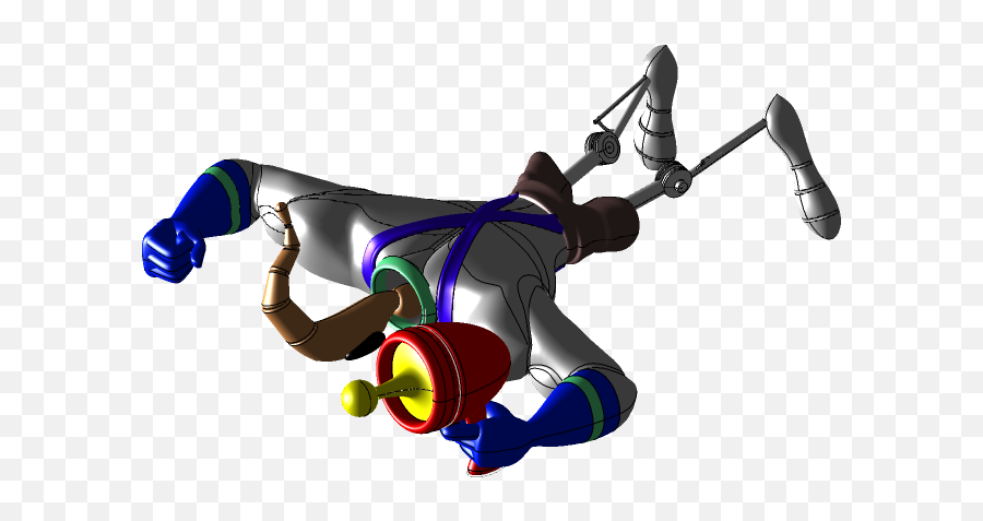 Toy - Earthworm Jim 3d Cad Model Library Grabcad Fictional Character Png,Earthworm Jim Logo