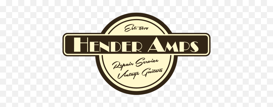 Hender Amps - Vintage Guitar Shop En Gitaarversterker Language Png,Marshall Amp Logo