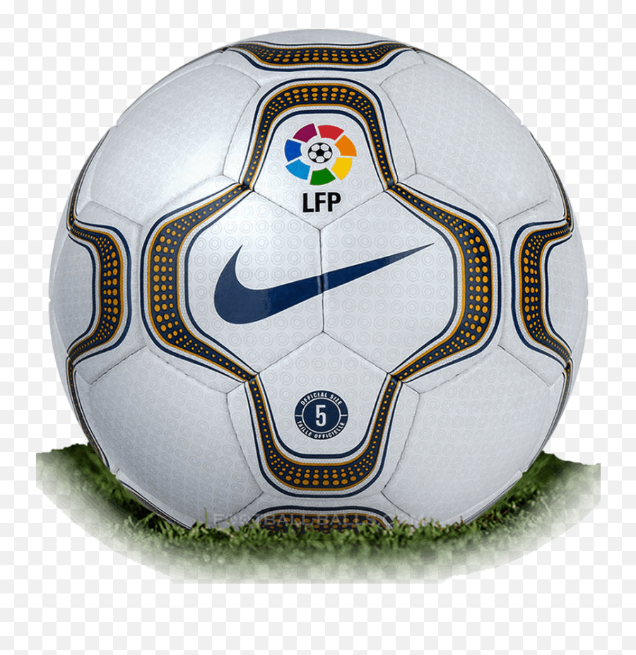 Nike Geo Merlin Is Official Match Ball Of La Liga 20012002 - Nike Geo Merlin 2001 Png,La Liga Logo Png