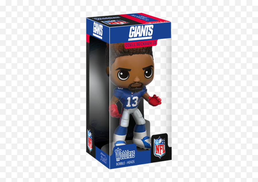 Odell Beckham Jr New York Giants Funko Wobblers Bobblehead Png
