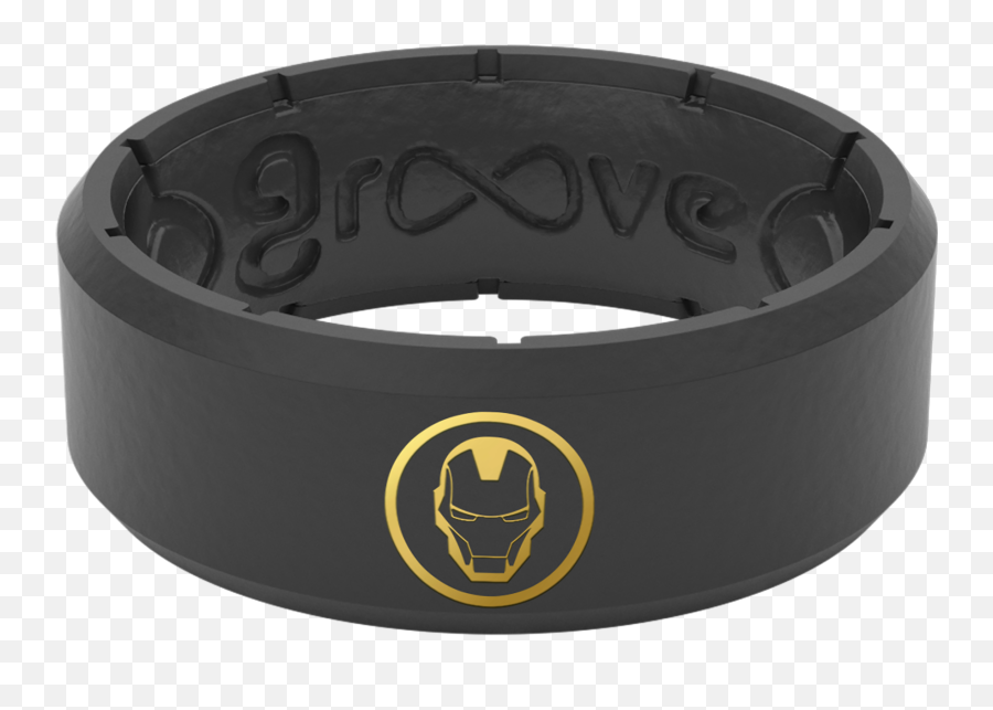 Iron Man Helmet Icon Silicone Ring - Solid Png,Rogue Class Icon