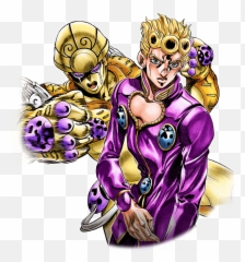 Giorno Giovanna - Giorno Giovanna And Gold Experience Png,Giorno Png