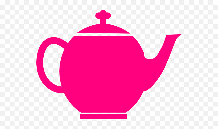 Tea Pot Clip Art - Pink Teapot Clipart Png,Tea Kettle Icon