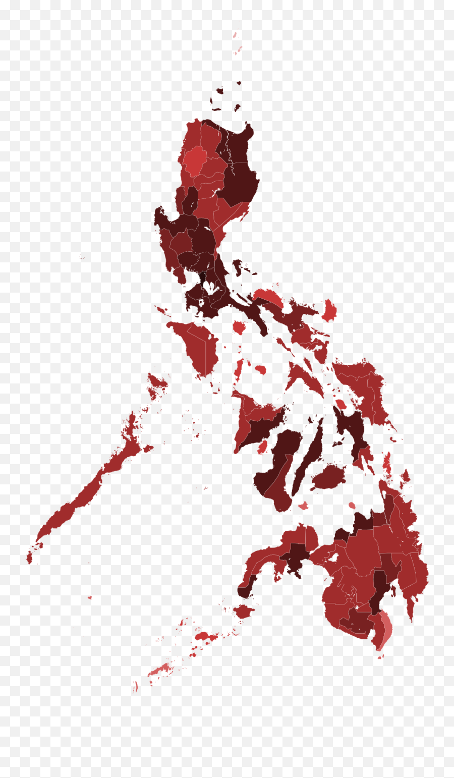 Covid - 19 Pandemic In The Philippines Wikipedia Philippine Map White Background Png,Fallout 76 Red Shield Icon