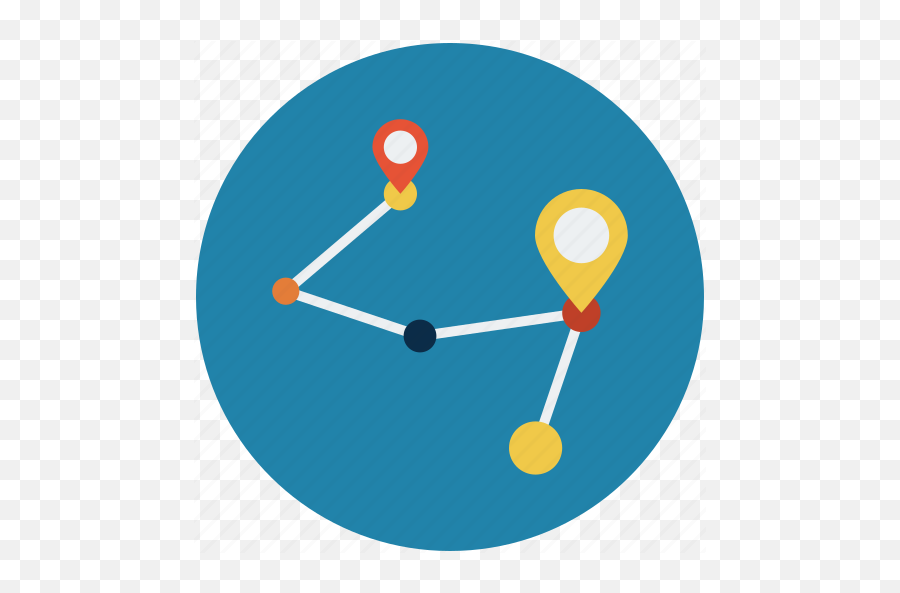 Directions Gps Location Points Of - Dot Png,Point Of Interest Icon