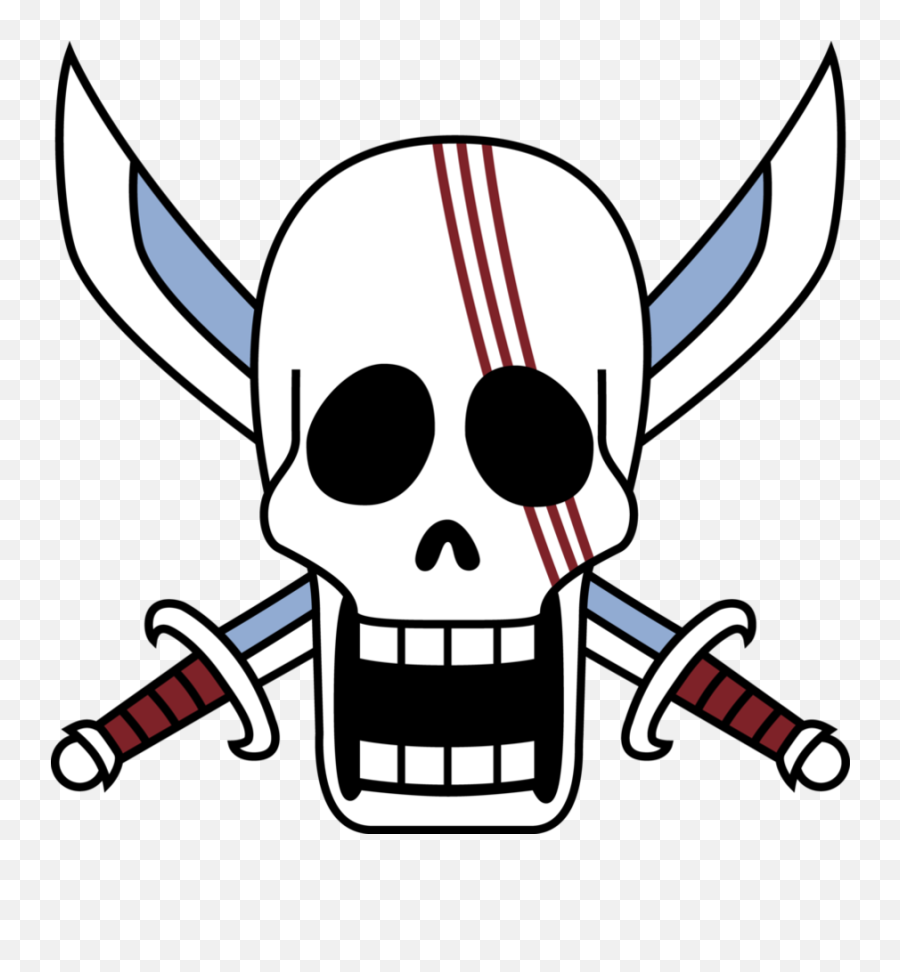 Red - Haired Pirate Flag By Kaitaruhatake Shanks One Piece One Piece Pirate Logo Png,One Piece Logo