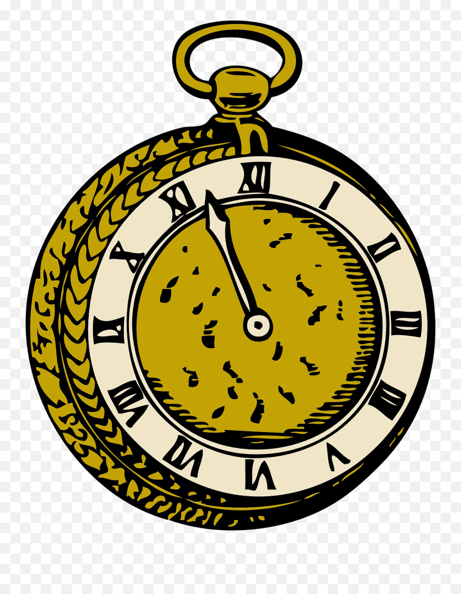 Pocket Watch Old - Pocket Watch Clipart Png,Pocket Watch Png