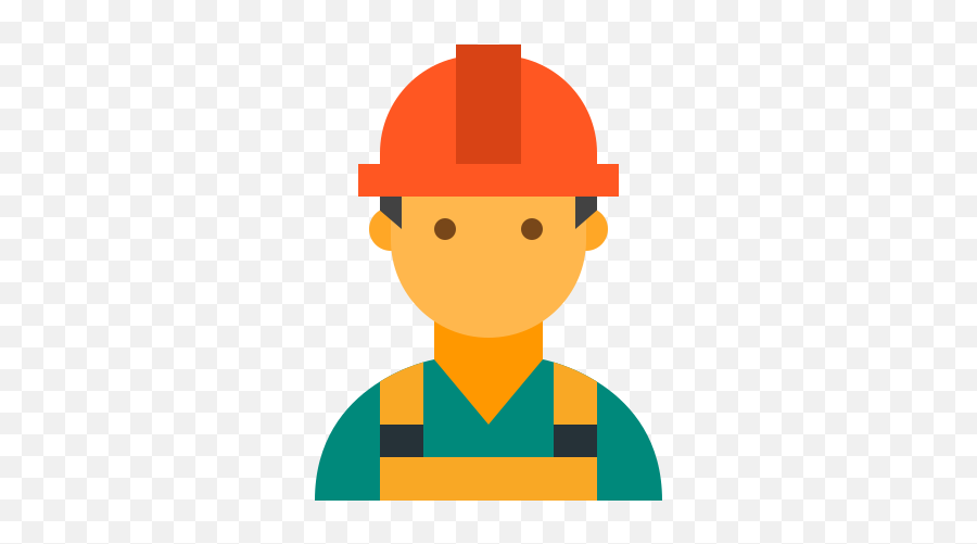 Worker Icon In Color Style - Person Vector Image Png,Employee Icon Images