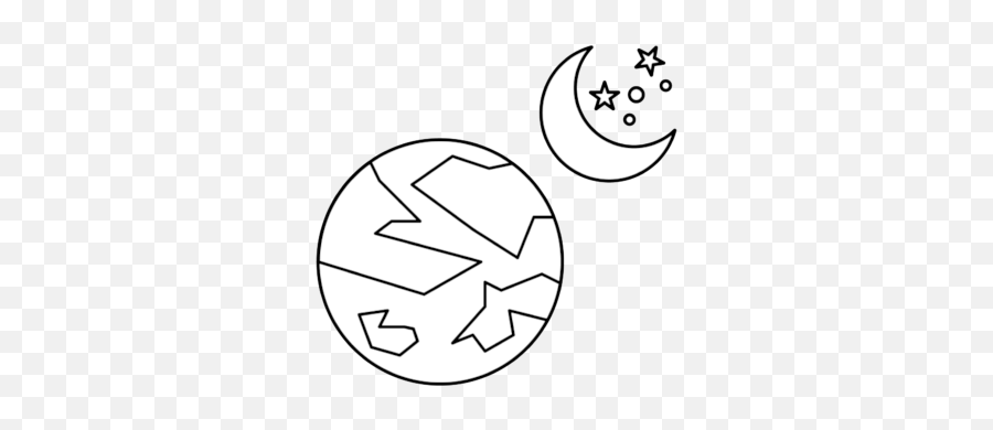Icon Cute Space Moon Coloring Page Graphic By Workiestudio - Dot Png,Thorn Icon