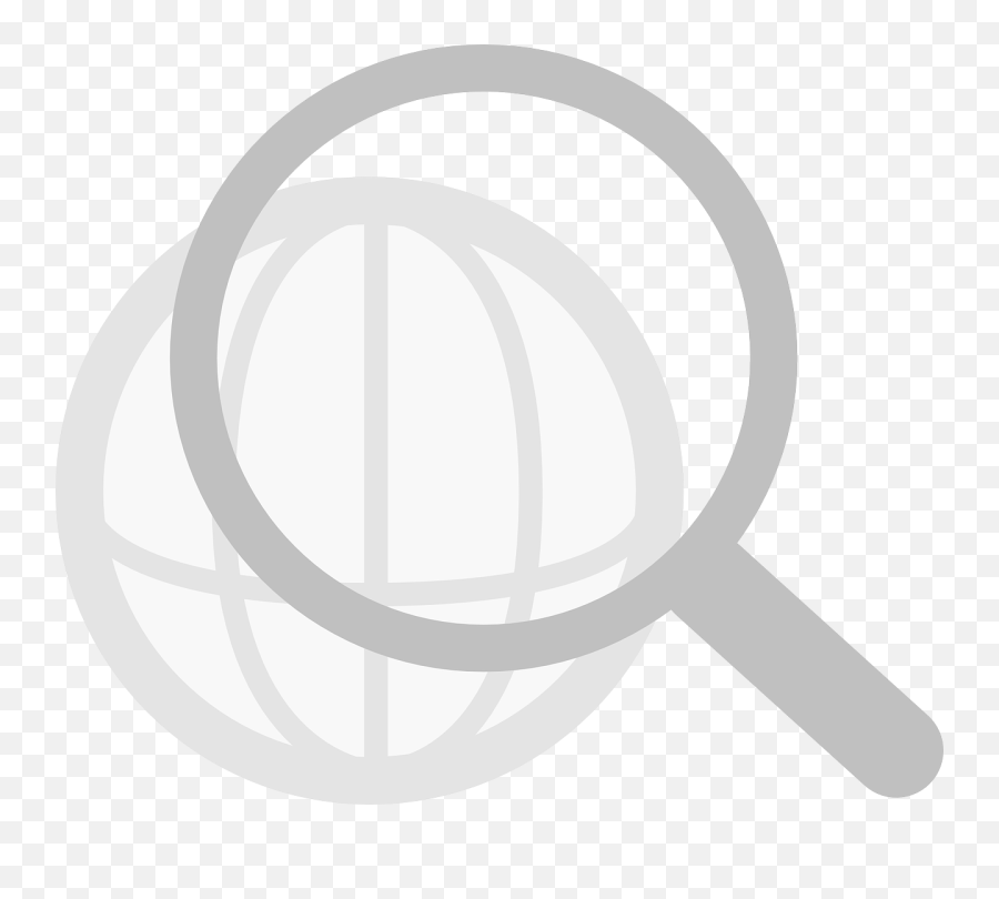 Free Clip Art Web Search Grayscale By Sibskull - Search Engine Png,Web Clip Icon