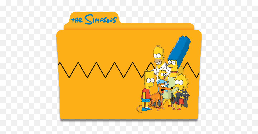The Simpsons Season 00 Icon Folder Iconset Nellanel - Simpsons Mac Folder Icon Png,Simpsons Icon