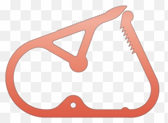6 Position Large Ratchet Clamp Red - Language png