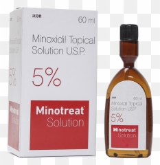 Minotreat Lotion Minoxidil Solution Suppliers India - 5 Topical png