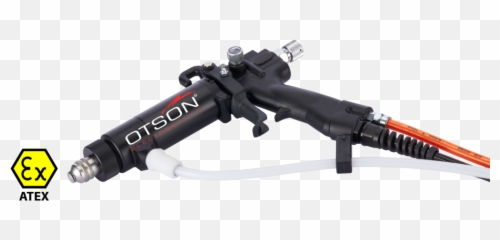 Ots - 3000 Manual Liquid Electrostatic Spray Gun G2 Aluminium Alloy png