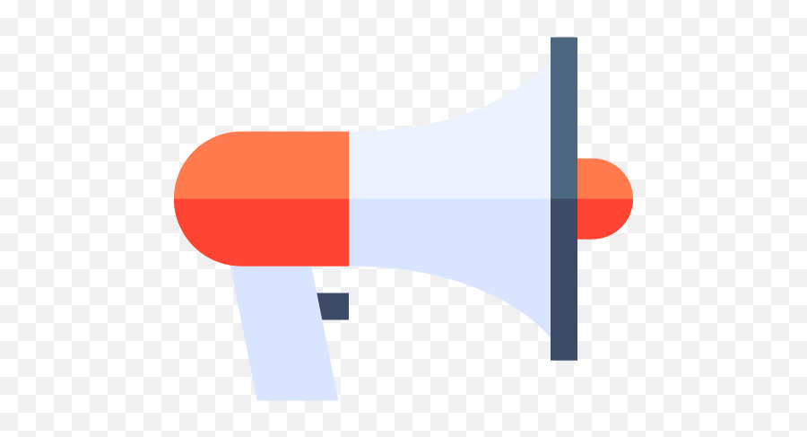 Megaphone - Free Marketing Icons Vertical Png,Phone Flat Icon