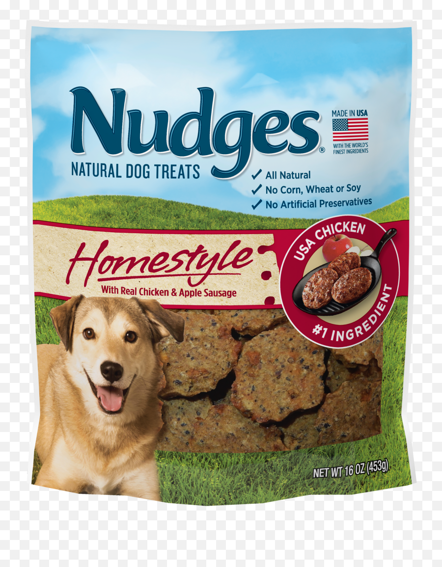 Nudges Natural Dog Treats Homestyle With Real Chicken Peas - Nudges Dog Treats Png,Puppy Live Wallpaper Icon