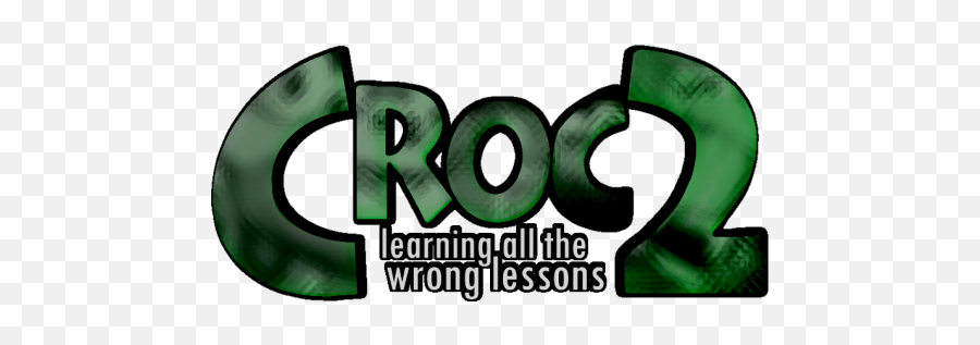Croc 2 Learning All The Wrong Lessons - Language Png,Geometry Dash Theory Of Everything Icon
