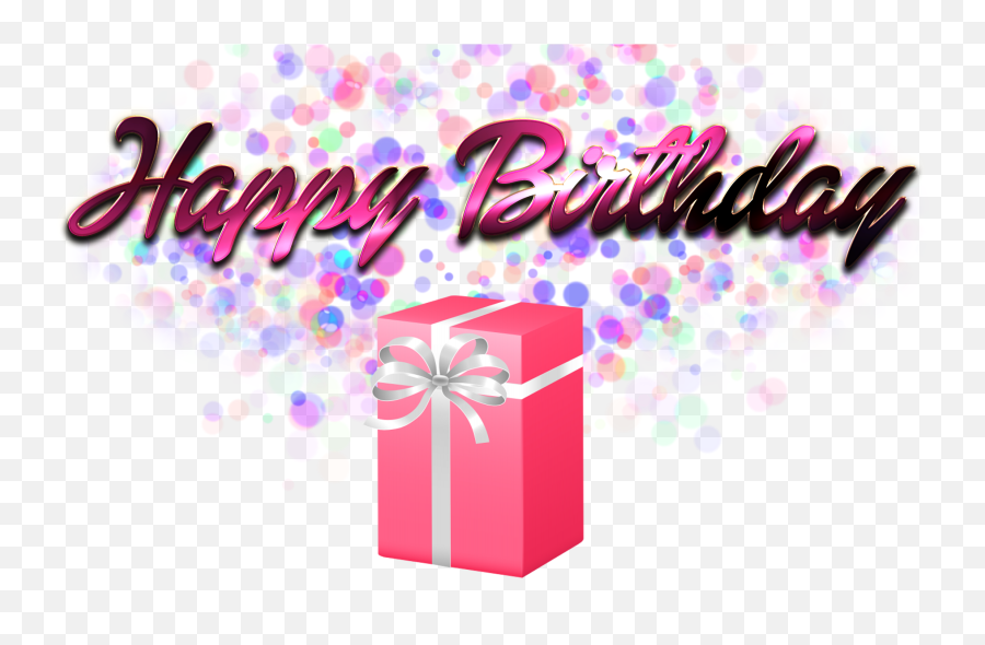 Download Happy Birthday Png Hd Pics - Gift Wrapping,Happy Birthday Png Transparent