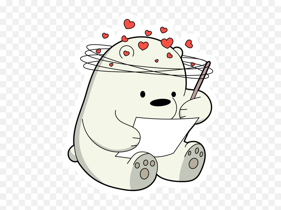 We Bare Bears Stickers - Sticker Mania Cute Ice Bear We Bare Bears Png,Angry Bear Icon