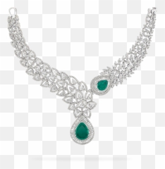 Diamond Necklace Png Transparent - Background