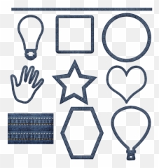 Denim Shapes Jeans Blue - Free Image On Pixabay Estrellas Vector Png,Blue Jeans Png