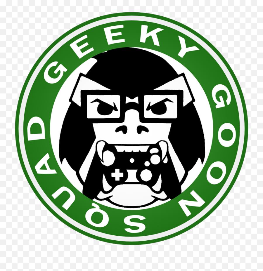 Geeky Goon Squad - Geekygoonsquad Clipart Full Size Emblem Png,Starbucks Logo Clipart