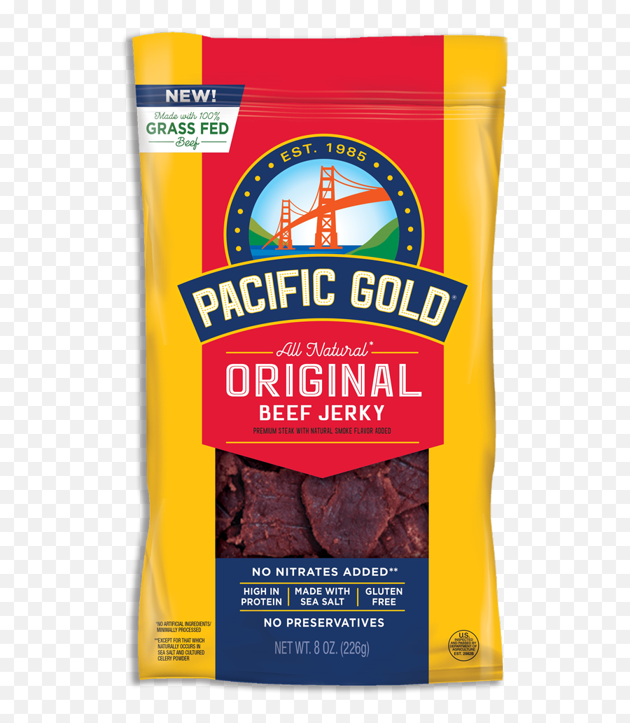 Pacific Gold Original - Pacific Gold Beef Jerky Png,Costco Png