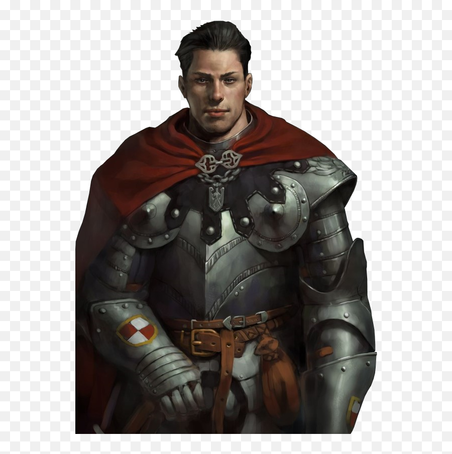 Knight - Male Knight Character Portrait Png,Paladin Png