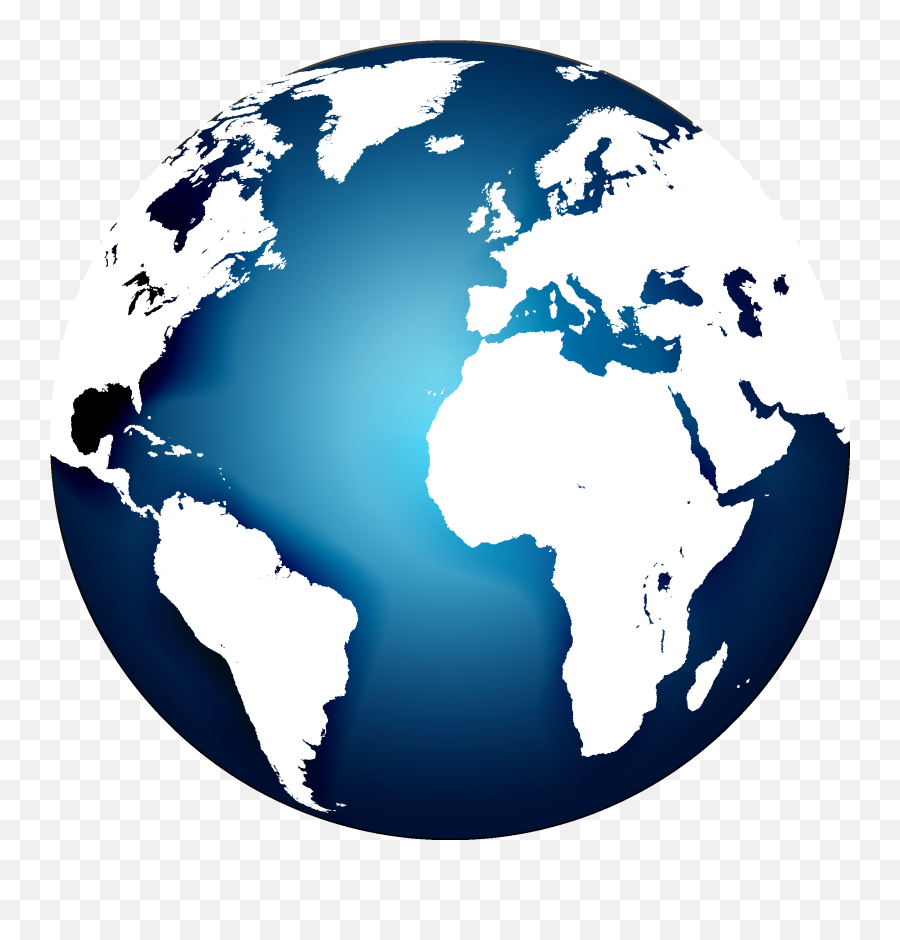 Globe World Map - Blue Earth Png Download 22442244 Free World Map Globe Png,World Map Transparent