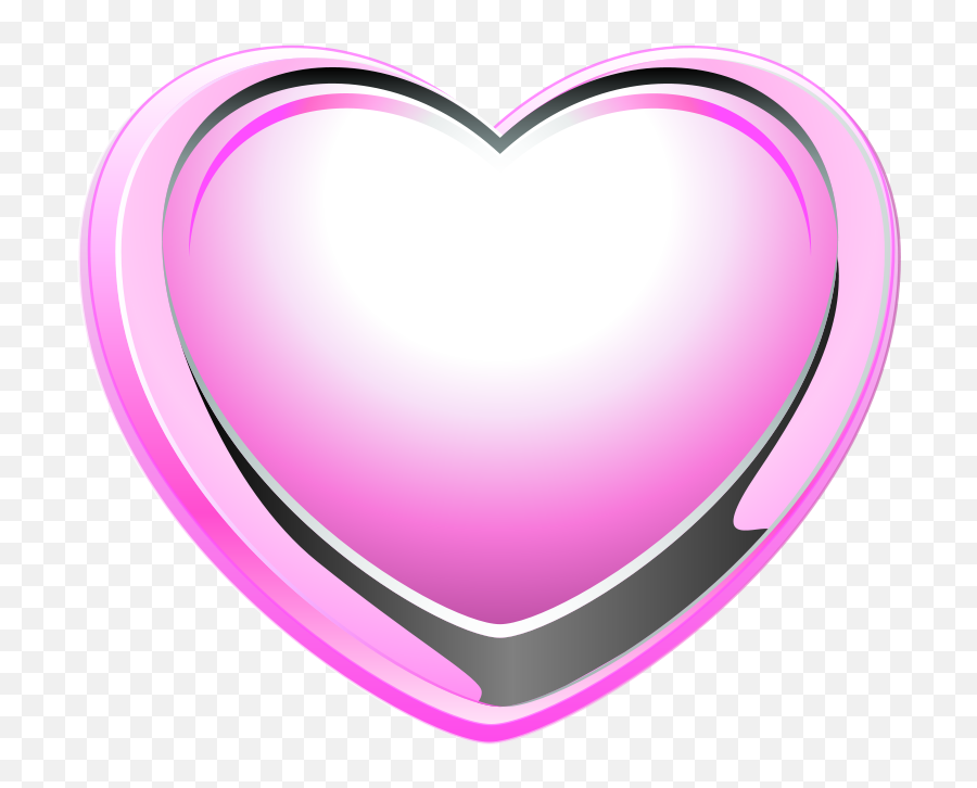 Pink Heart Png Clip Arts For Web - Clip Arts Free Png Gambar Hati Pink Png,Pink Heart Png