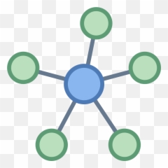 Today1587324366 Mind Mapping Clipart Here Download - Network Icon png