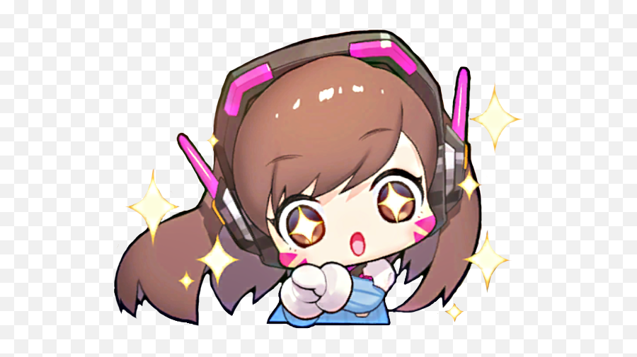 Download É - Dva Spray Nano Dva Stickers Png,D.va Png