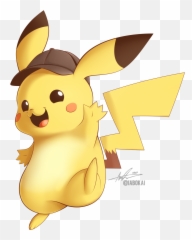 Detective Pikachu - Pikachu Detective Clipart Png,Detective Pikachu Png