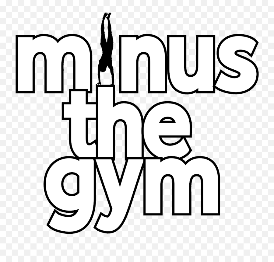 Minus The Gym - Health And Fitness At Home Line Art Png,Gym Logo