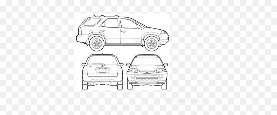 2003 Acura Mdx Suv In Ai Pdf Png Svg - Executive Car,Acura Png